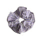 Gifty - Purple Striped Polyester Line Pattern Scrunchie