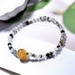 Lovra - Minimalist Color Blocked Crystal Beaded Bracelet