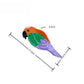Beau - Parrot-Shaped Multicolor Hair Claw