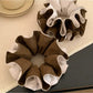 Gifty - Clean Two Tone Contrast Scrunchie