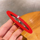 Beau - Elegant Oval Hollowed Out Hair Clip