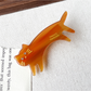 Beau - Modern Minimal Cat Acetate Duckbill Hair Clip