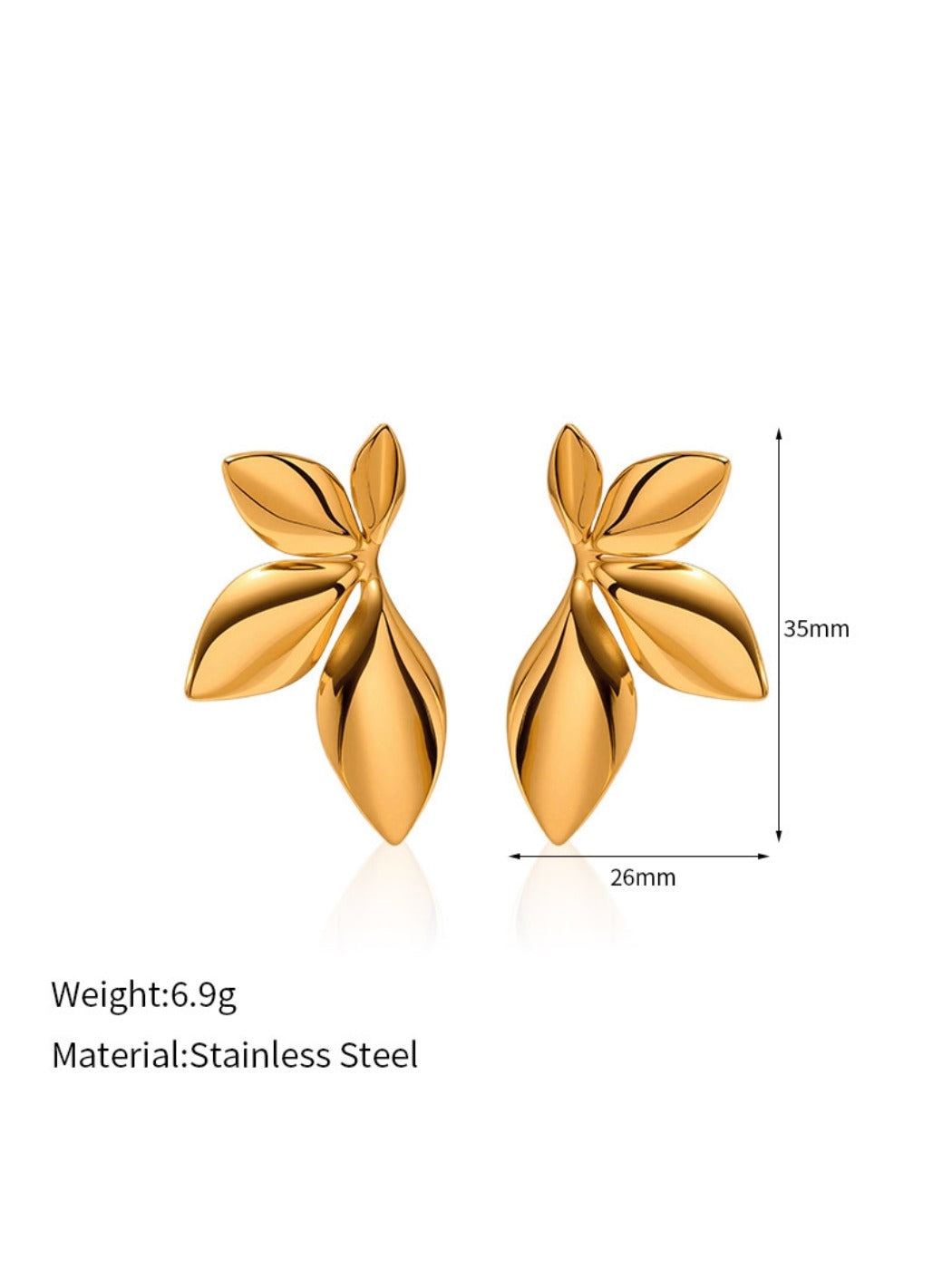 Earedge - Elegant Minimalist Stud Earrings