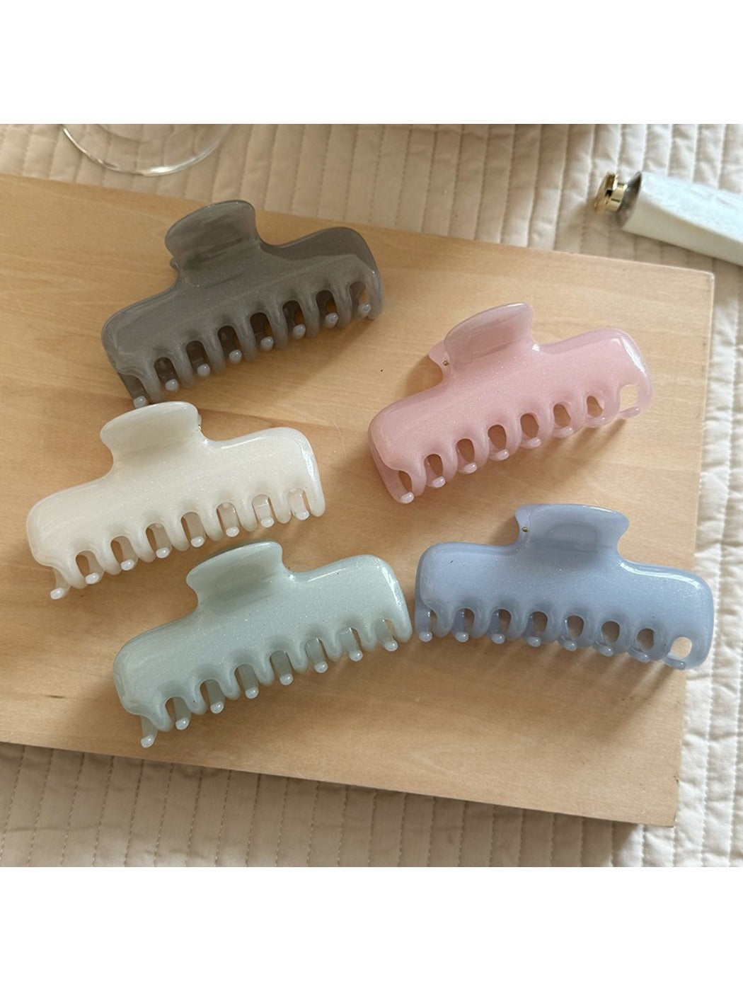 Beau - Sweet Large Square Hair Claw Clip