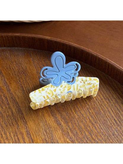 Beau - Fresh Style Floral Acetate Claw Clip