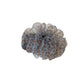 Beau - Floral Mesh Gathered Polyester Banana Clip