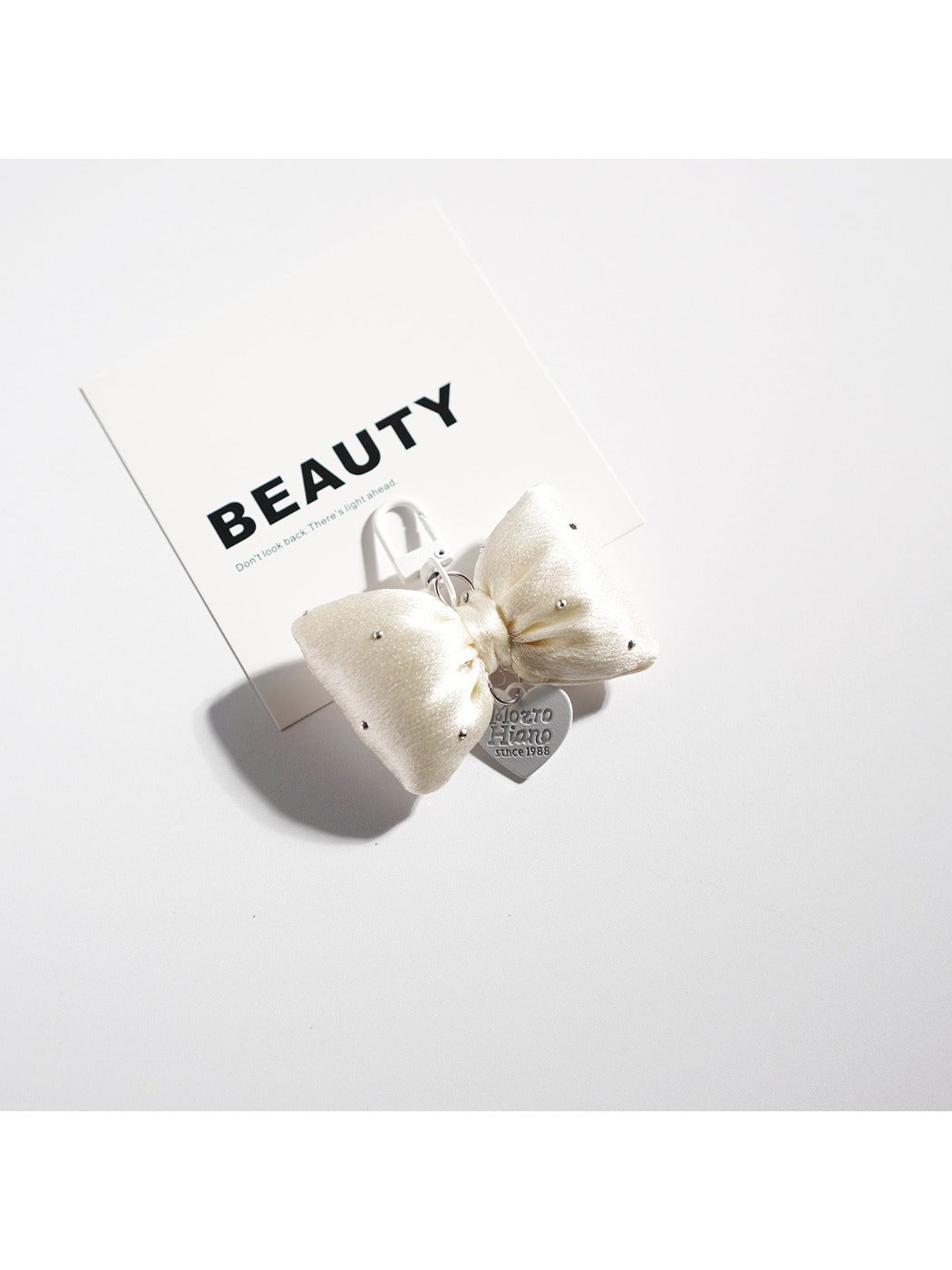 Keypus - Delicate Solid Color Bow Keychain