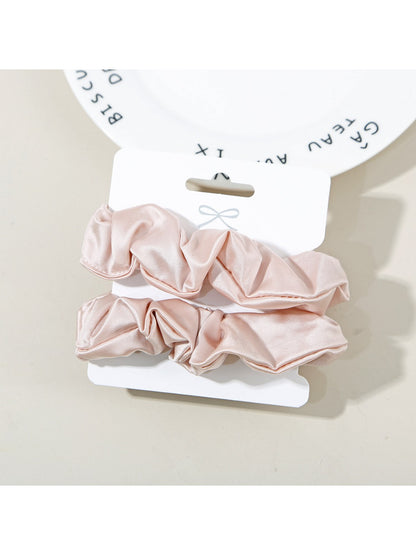 Gifty - Elegant Satin Scrunchie 2 Pack