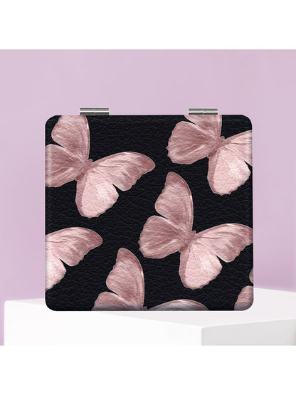 Mirroray - Simple Butterfly Design Folding Makeup Mirror