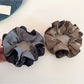 Gifty - Trendy Plaid Polka Dot Scrunchie