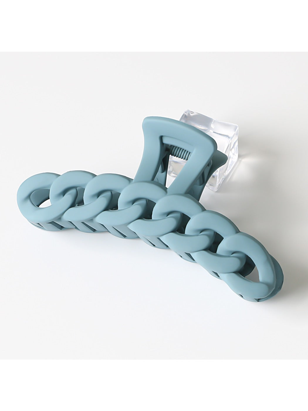 Beau - Solid Color Chain Link Hair Claw Clip