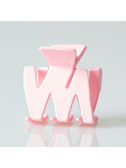 Beau - Solid Color Geometric Hair Claw Clip