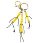 Mini French fries keychain held in hand to show size and detail