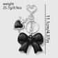 Keypus - Y2K Acrylic Bow and Mirror Charm Keychain