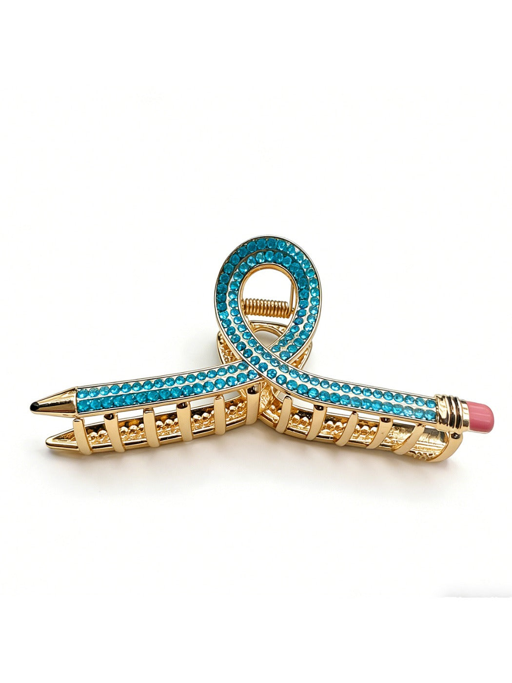 Beau hair clip displayed on a white background highlighting its shape