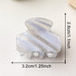Beau - Sweet Style Striped Textured Claw Clip