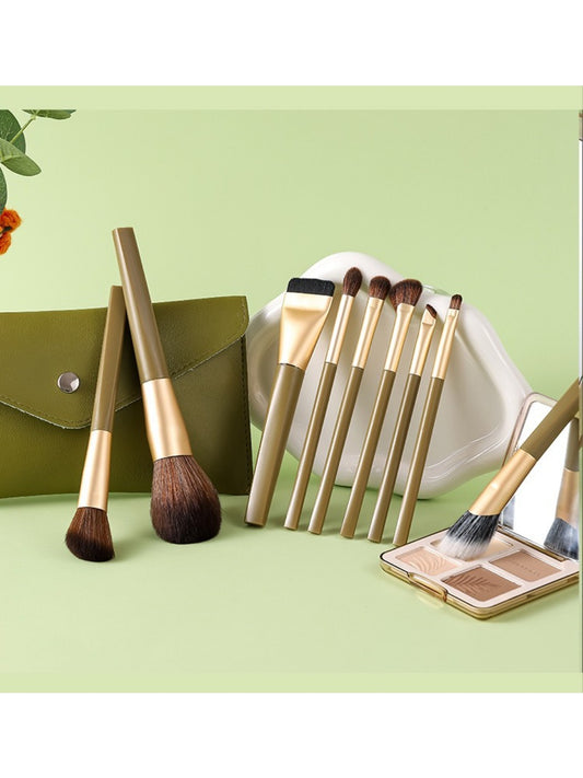 Smoosh - Complete Avocado Makeup Brush Set