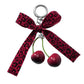 Keypus - Y2K Lace Bow Cherry Bag Charm Keychain