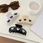 Beau - Bow Detail Rhinestone Style Claw Clip