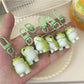 Keypus - Cute Cartoon Frog Bag Charm Alloy Keychain