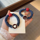 Gifty - Elastic Heart Detail Polyester Hair Tie