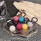 Gifty - Glossy Ball Decoration High Elastic Hair Tie