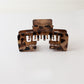 Beau - Minimal Square Open Notch Hair Claw Clip