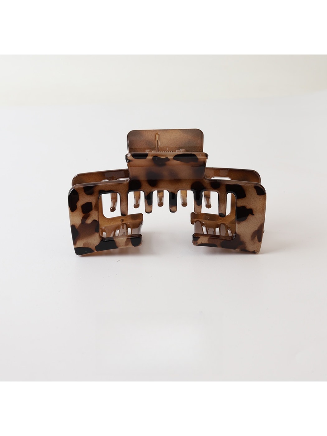 Beau - Minimal Square Open Notch Hair Claw Clip