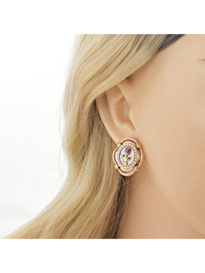 Earedge - Elegant Floral Tulip Earrings