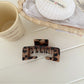 Beau - Geometric Square Cutout Plastic Claw Clip