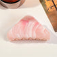 Beau - Marble Pattern Triangular Hair Claw