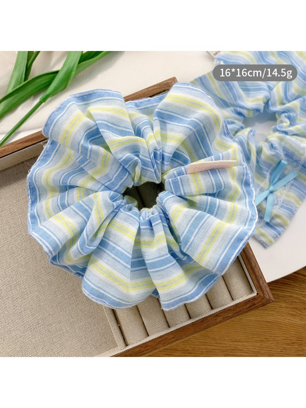 Gifty - Striped Fabric Hair Loop