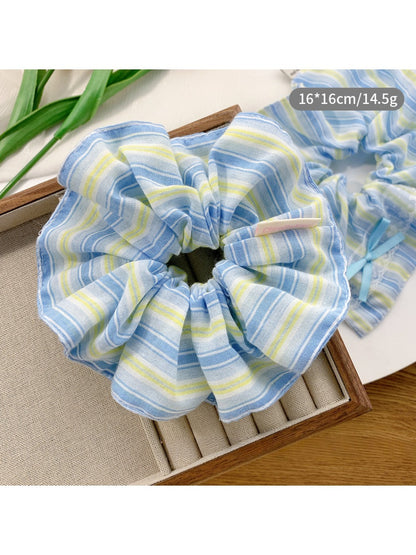 Gifty - Striped Fabric Hair Loop