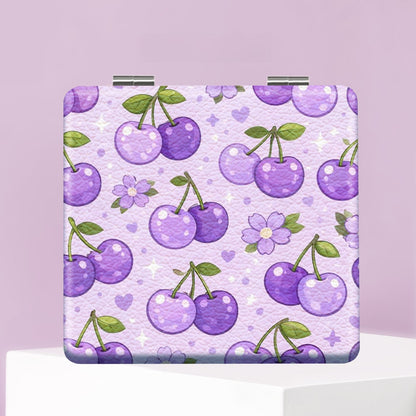 Mirroray - Compact Fruit Print Touch Up Makeup Mirror