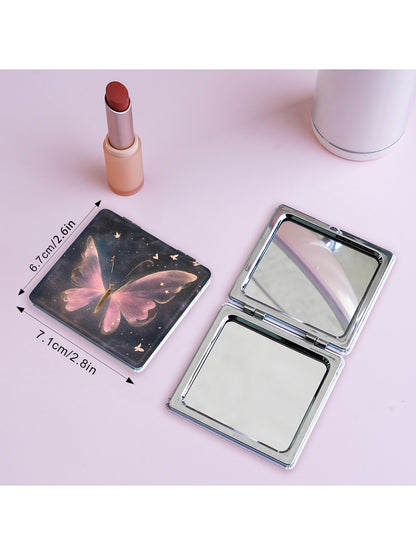 Mirroray - Portable Butterfly Design Compact Mirror