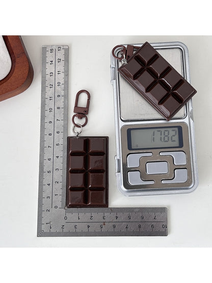 Keypus - Cute Chocolate Style Alloy Bag Charm Keychain