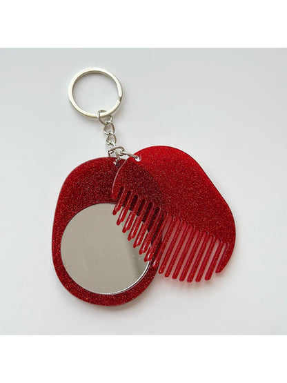 Keypus - Multi Functional Mirror Comb Keychain