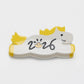 Beau - Yellow Horse Motif Claw Clip
