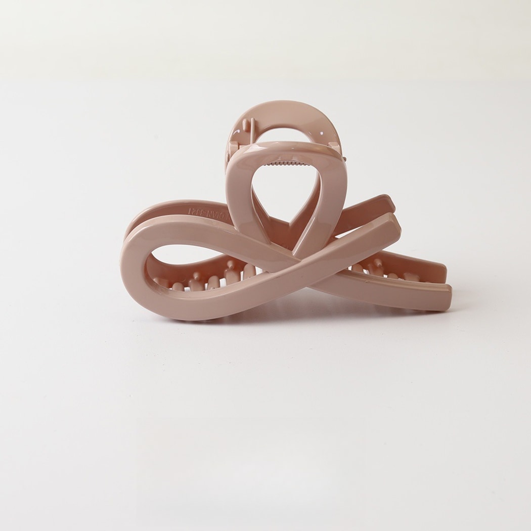 Beau - Pink Geometric Shape Claw Clip