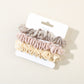Gifty - Elegant Satin Hair Scrunchies 3 Pack