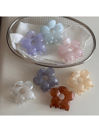 Beau - Sweet Floral Openwork Hair Claw Clip