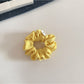 Gifty - Minimalist Ribbed Knit Polyester Scrunchie
