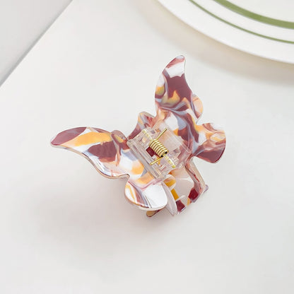 Beau - Sweet Style Butterfly Acrylic Hair Claw Clip