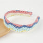 Gifty - Colorful Flower Wide Headband