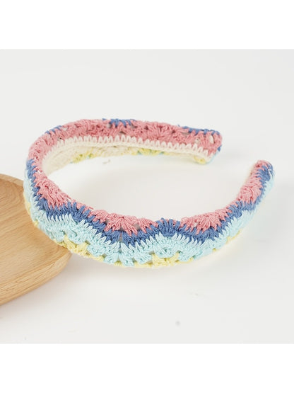 Gifty - Colorful Flower Wide Headband