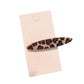 Beau - Leopard Print Oval Duckbill Women's Hair Clip
