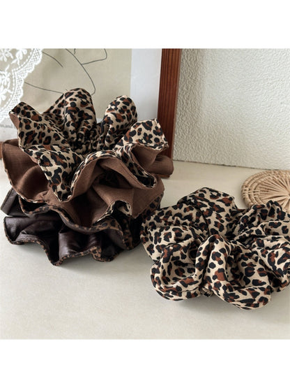 Gifty - Vintage Leopard Print Hair Ties