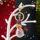 Keypus - Funny Snowman Christmas Theme Keychain