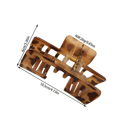 Beau - Geometric PS Matte Women's Claw Clip