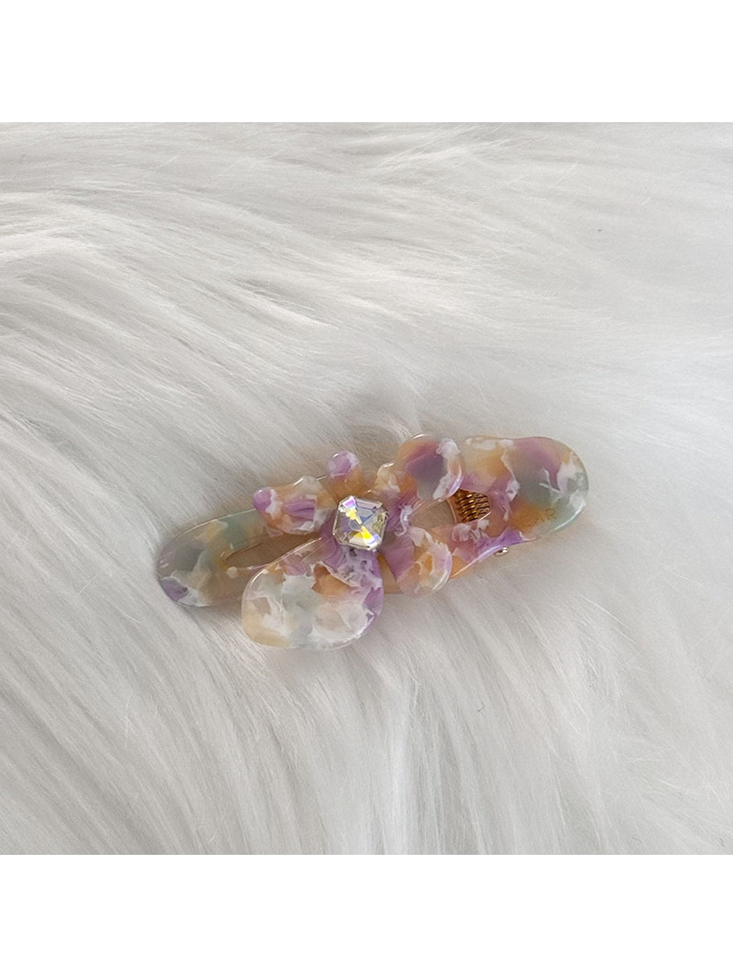 Beau - Sweet Floral Duckbill Side Hair Clip